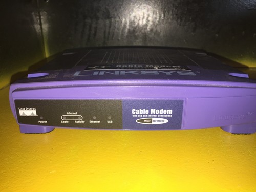 Linksys BEFCMU10 42.88 Mbps Cable Modem w/usb VER.3 - Photo 5/6