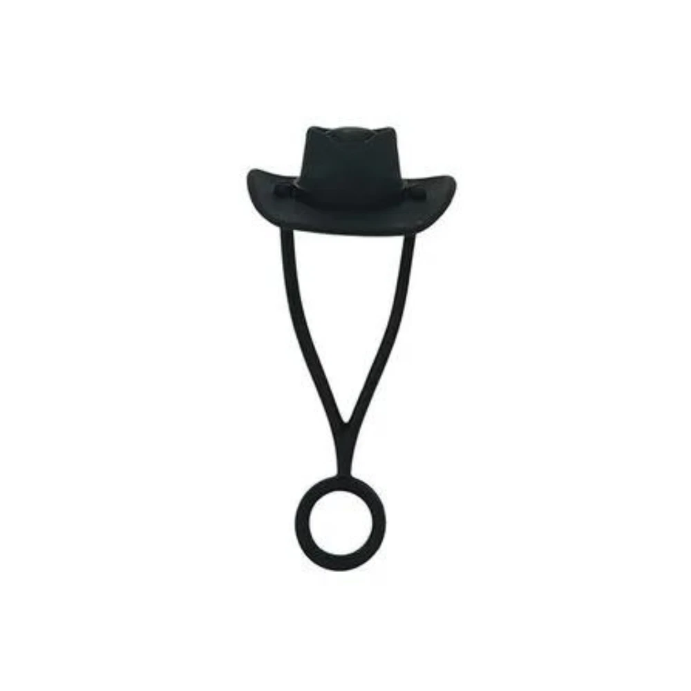 Colorful Tumbler Straw Caps - Bear Flower Rainbow Cloud Cowboy Hat Animals Barbie Designs