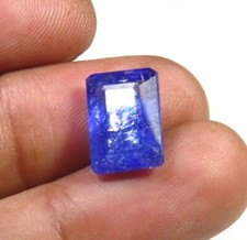 Blue Tanzanite Faceted Gems 12x8.5mm Natural tanzanite Cut Baguette gems ZT-250