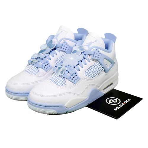 Nike Air Jordan 4 Aluminum 'Forget Me Not' HV0823-100 Women's Size