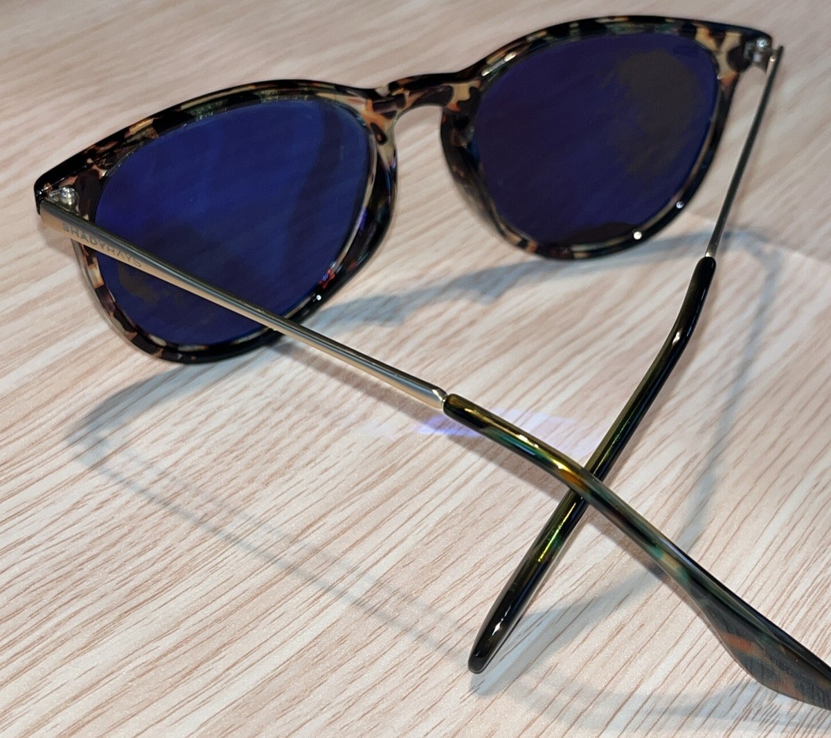 Shady Rays Cat Eye Mosaic Brown Tortoise Shell Women