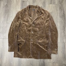 Polo Ralph Lauren Mens Blazer Sport Corduroy Casual Suits Button Jacket Coat / M