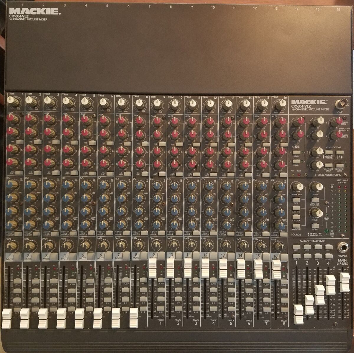 Mackie CR1604-VLZ 16 Channel MIC/LINE Mixer | eBay Mackie CR1604-VLZ 16 Channel MIC/LINE Mixer | eBay