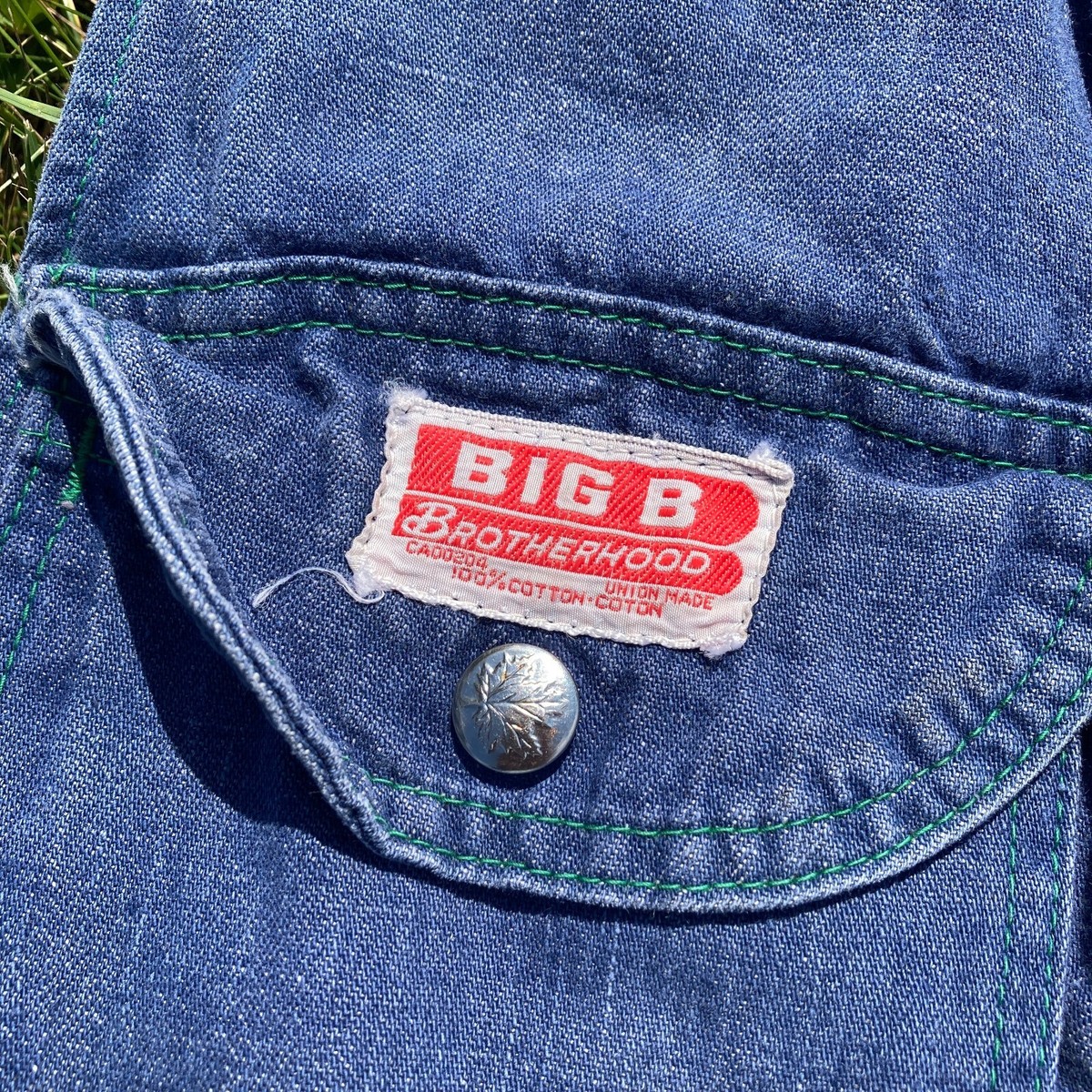 ビンテージ BIG B BROTHERHOOD オーバーオール 50s 60s ビンテージ BIG B BROTHERHOOD オーバーオール 50s 60s - メルカリ