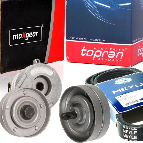 Meyle 6PK1590 Keilrippenriemen-Satz + Spanner FüR Astra G Corsa C Opel-image