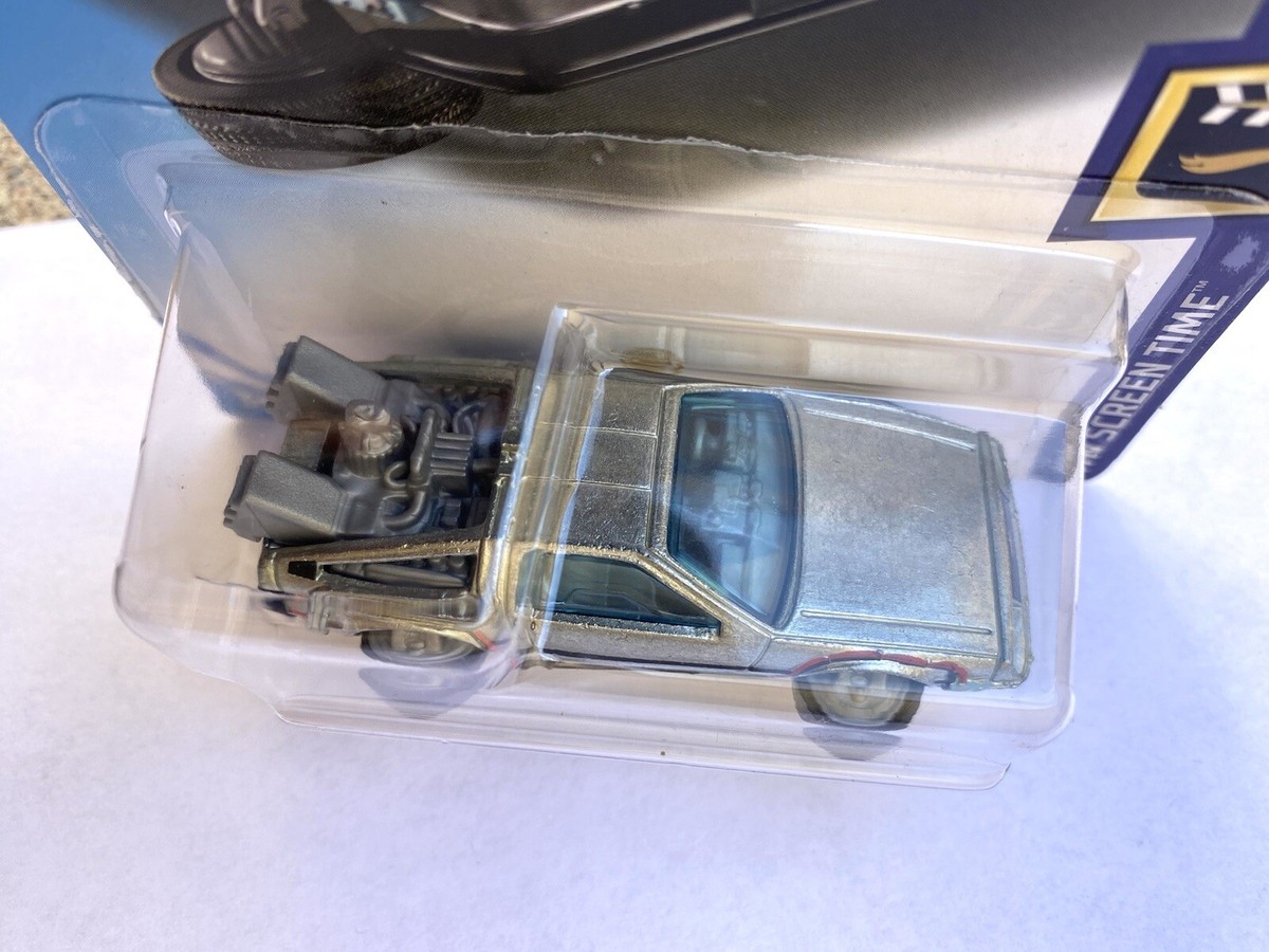 Hot Wheels Back To The Future Time Machine ZMAC Super Treasure