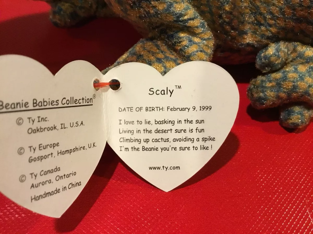 Scaly beanie store baby value