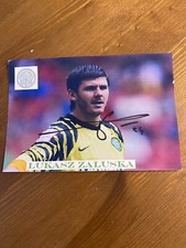 Lukasz Zaluska Celtic Football Club Autograph Signed Postcard Print Photo