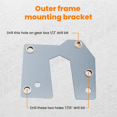 TFixol Power Steering Conversion Mount Bracket Kit Replacement For