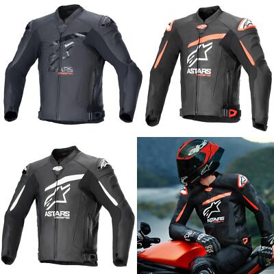Alpinestars GP Plus R v4 Airflow Herren Sommer Leder Motorrad Jacke Sport