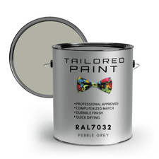 RAL7032 Pebble Grey Direct To Metal 1k Brush or Spray On Paint MATT Smooth