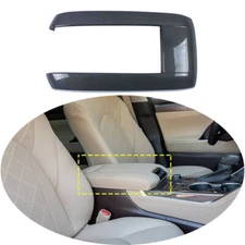 For Toyota Highlander 2020-23 Carbon Fiber Central Console Armrest Box Cover