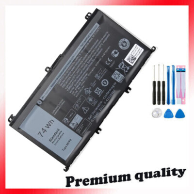 74 Wh Type 357F9 Battery for Dell Inspiron 15 7000 7559 7557 7567 7566 7759