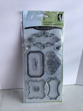 FRAMES Clear Stamp 97721 Inkadinkado 9 pc set bird Brand NEW MAISON