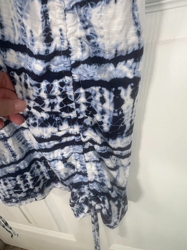 Lane Bryant Tank Maxi Boho Stretch Summer Dress Blue w/Pockets Size 22/24 NWT - Picture 16 of 21