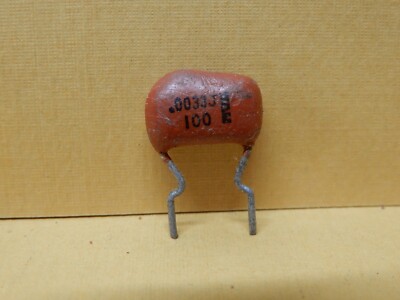 NPC Polyester Film Capacitors .0033uf 100V Qty 360 NOS