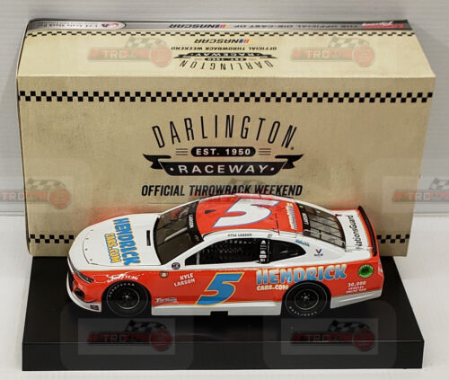 Kyle Larson 2021 Lionel Racing #5 Hendrickcars.com Darlington Throwback 1/24