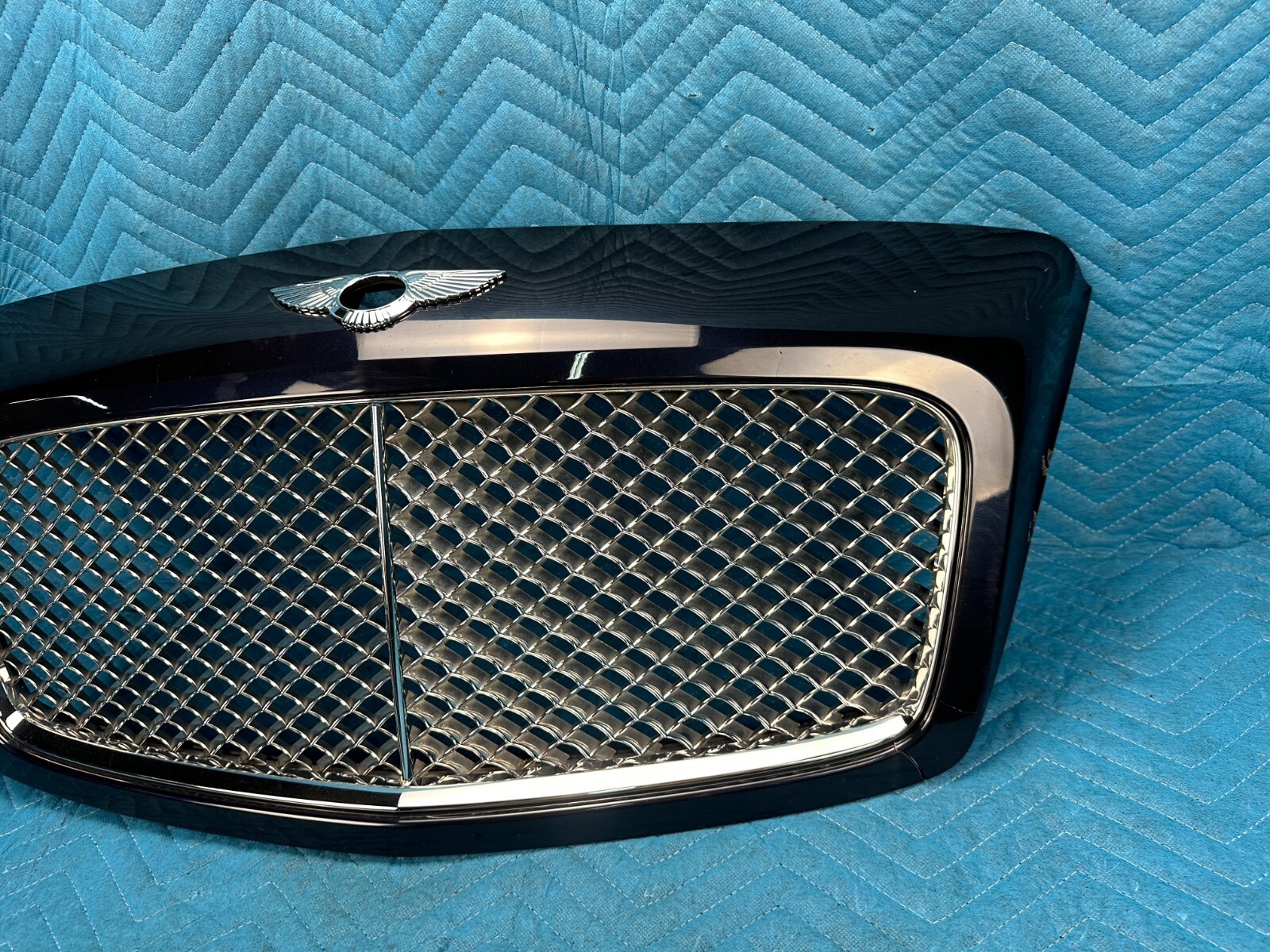 Bentley Continental Flying Spur Radiator Grille w/ Bezel Panel 29k 2008-2012 OEM