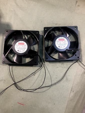MECHATRONICS UF12B12 AXIAL FAN 75 CFM 2900 RPM 115VAC (SET OF 2) NEW