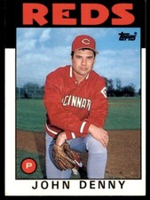 1986 Topps Traded John Denny Cincinnati Reds #32T