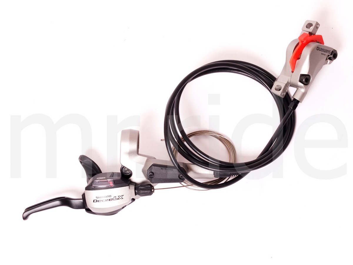 Shimano LX ST-M585 Dual Control Shifter and Disc Brake Rear(right