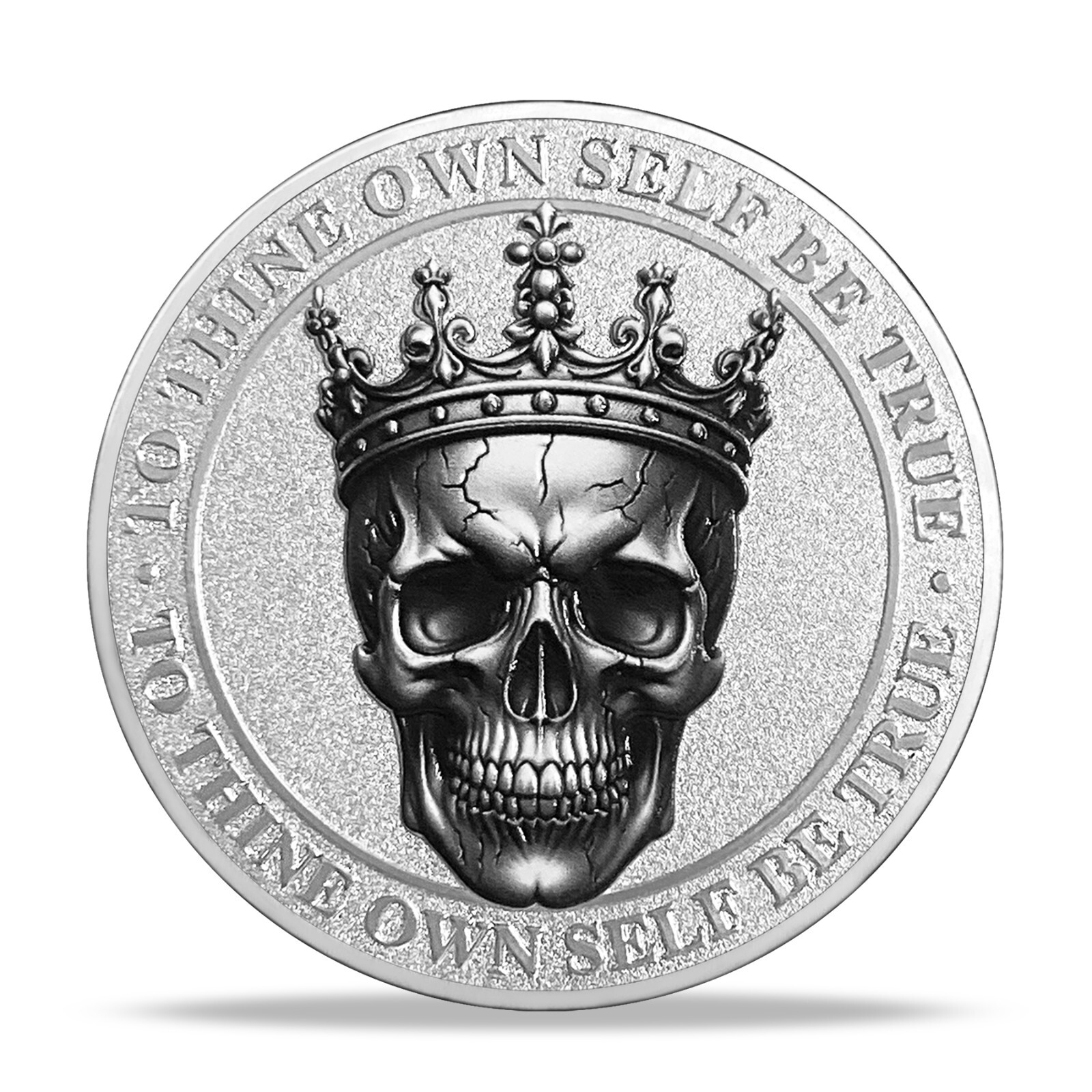 3D Daily Stoic Reminder Memento Mori Memento Vivere Challenge Coin Gifts For Men