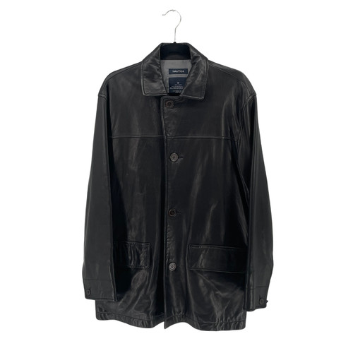 Mens nautica leather jacket - Gem