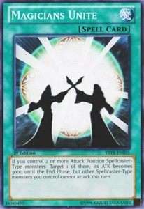 Magicians Unite - YSYR-EN035 - Common - 1st Edition x3 - Near Mint