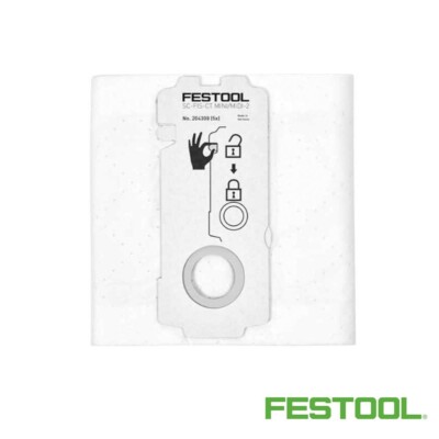 Festool SELFCLEAN Filtersack SC-FIS-CT MINI/MIDI-2/5/CT15 | 204308 (5 Pack)