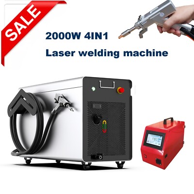 Laser Welder 2000w 4IN1 Laser welding machine cutting rust remover cleaning