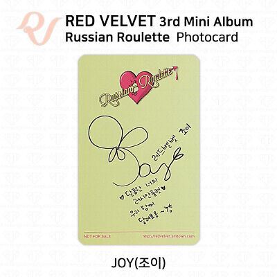 Red Velvet - RUSSIAN ROULETTE (3rd Mini Album) +Free Gift