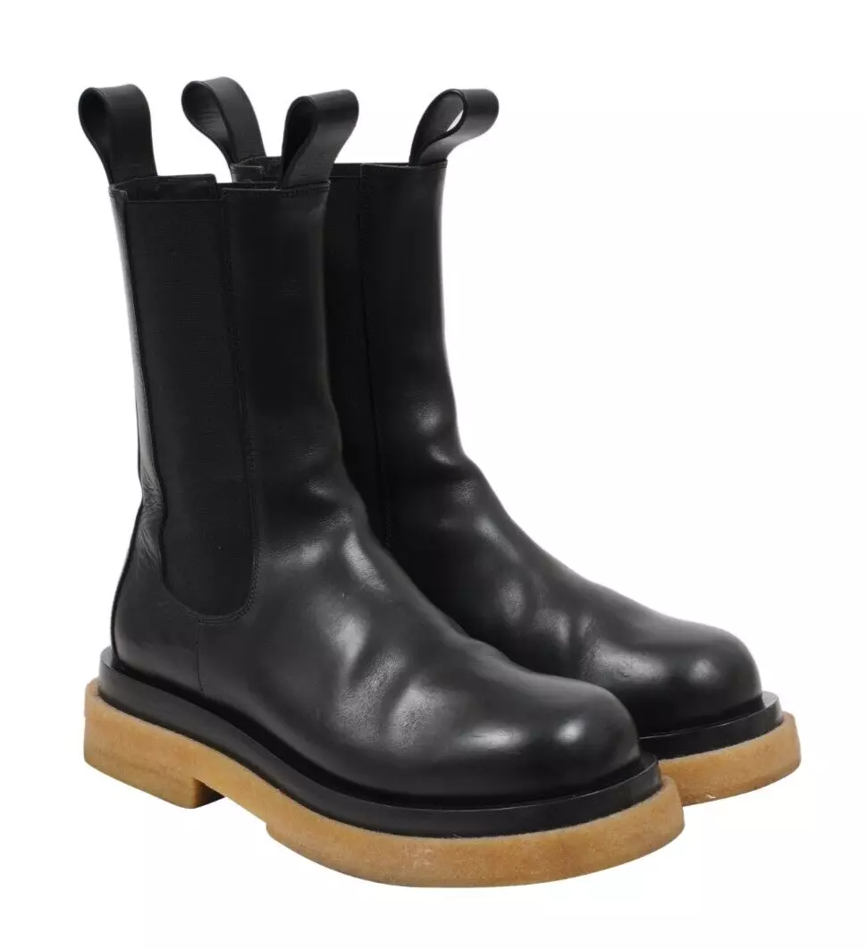 Bottega veneta leather ankle boots cheap