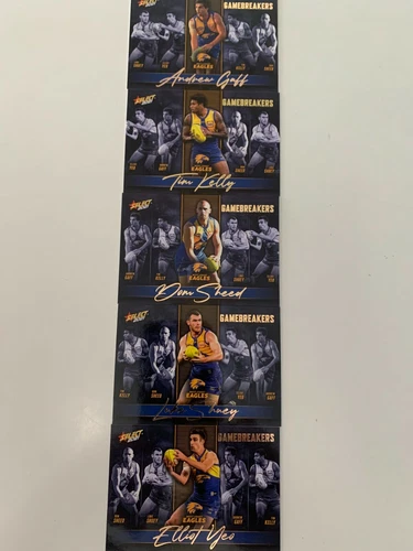 2021 AFL SELECT FOOTY STARS GAMEBREAKERS TEAM SET (5) CARDS (YOU CHOOSE ) - Picture 18 of 19