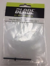 NEW! BLADE MCP X MAIN CARBON FIBER SHAFT W/COLLAR. PART# BLH3507