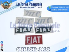 ADESIVI DECALCOMANIA TRATTORE FIAT 311C