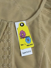 Unique Corset Woman Adjustable Beige Woman Size Large Style 2012 Straps NWT