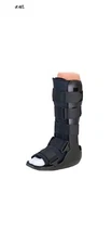 BREG WALKER BOOT ANKLE FIXED TALL MEDIUM BLACK 00063 with instructions