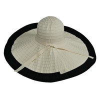 Two-tone Ultra Wide Brim Floppy Hat Two-tone Ultra Wide Brim Floppy Hat