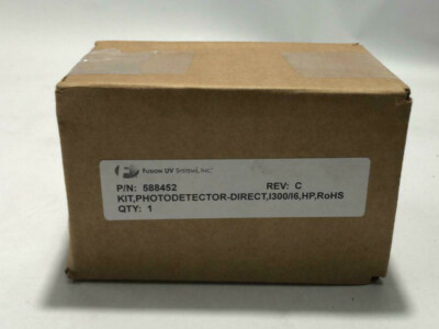   FUSION UV SYSTEMS P/N- 588452 REV C / PHOTODETECTOR DIRECT I300/I6 HP