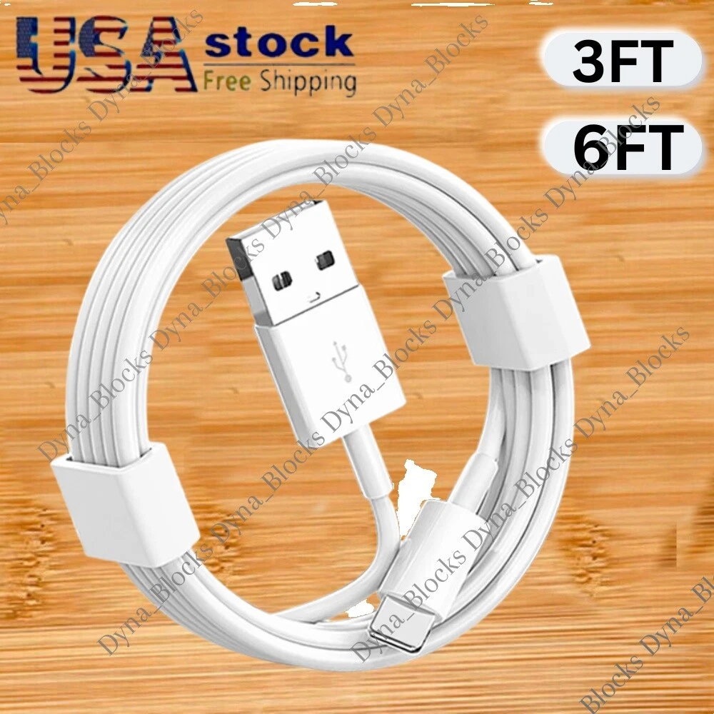 Cable de 6 pies cables USB Teléfono Celular para Apple iPhone 5c