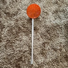 Used Ice Fishing Skimmer Flexible SCOOPER  scoop PLASTIC ALUMINUM Handle