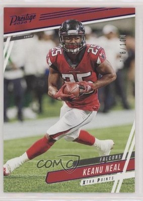 2020 Panini Prestige Xtra Points Purple 78/100 Keanu Neal #92 0c2
