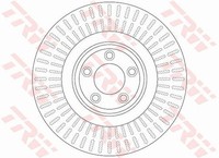 2X TRW DF6146S Bremsscheibe FüR Jaguar