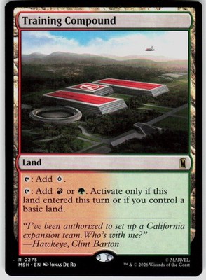 Training Compound 275 Marvel Super Heroes Magic the Gathering
