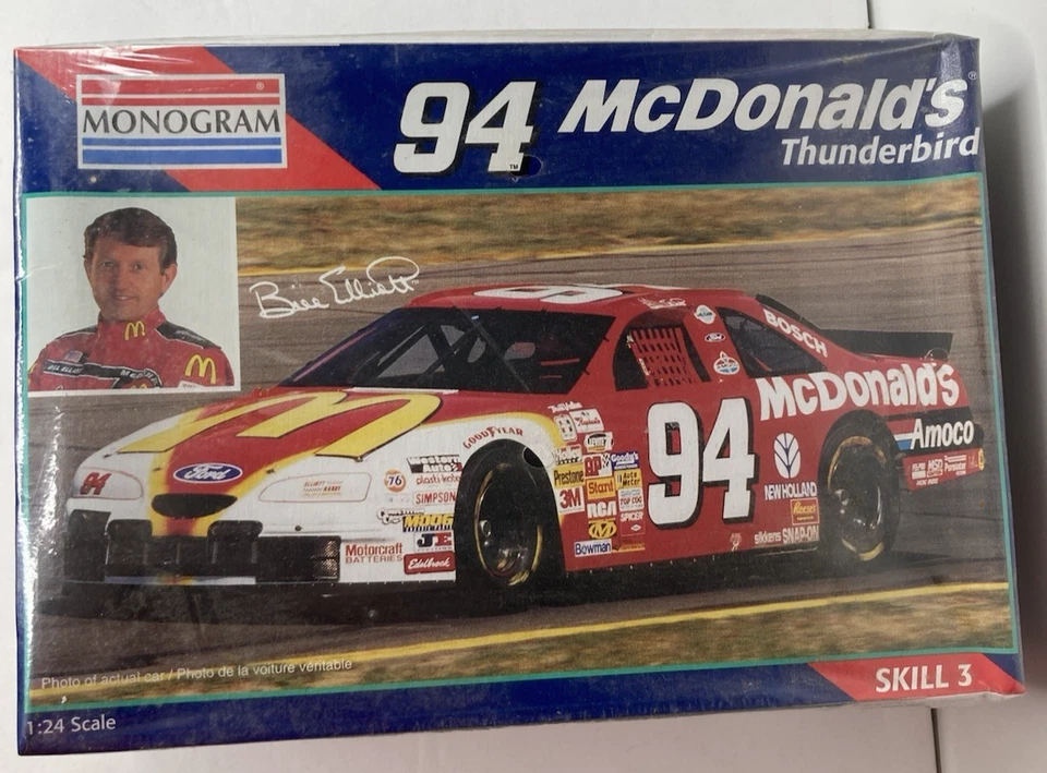 Monogram #94 Bill Elliott McDonalds Ford Thunderbird - Image 2 of 4