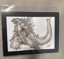 Nycc 2026 Godzilla Minus Zero Panel EXCL  Print Concept  Takashi Yamazaki Sealed