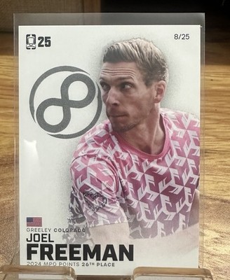2025 DGPT  - Joel Freeman /25 #MPO26 Disc Golf Card