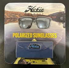 Hobie Polarized Sunglasses 100 UV Protection with Case  Microfiber, Black