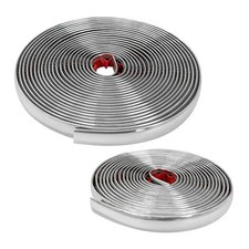 26FT Automotive Chrome Trim Molding, 1/2" 12mm Wide Car Body Side Decorative