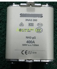 3pc brand new 3NA3 260 3NA260 NH2 gG 400A 500V fuse 3